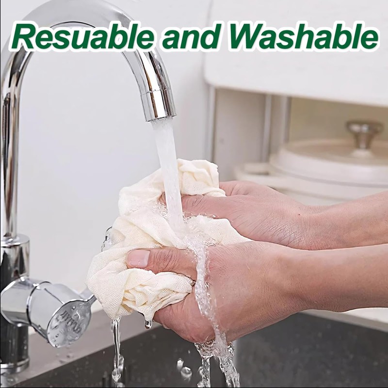 2 Pcs Cheese Cloths, 36x36Inch, SGS Tested 100% Unbleached Cotton