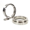 3.25" Turbo Exhuast V-band Clamp Flange Kit For GT45 GT45R
