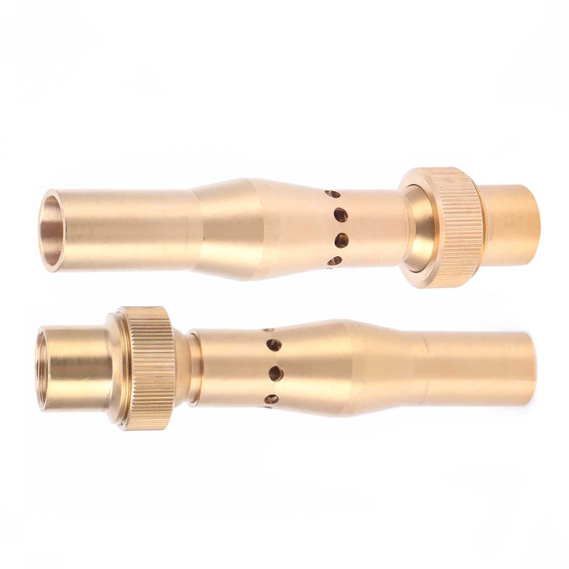 Female Thread Fountain Nozzle Brass Multihole Bubbling Sprinkler for Garden