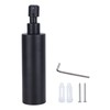 200ml Round Soap Dispenser WallMounted Shampoo Shower Gel Container Bathroom