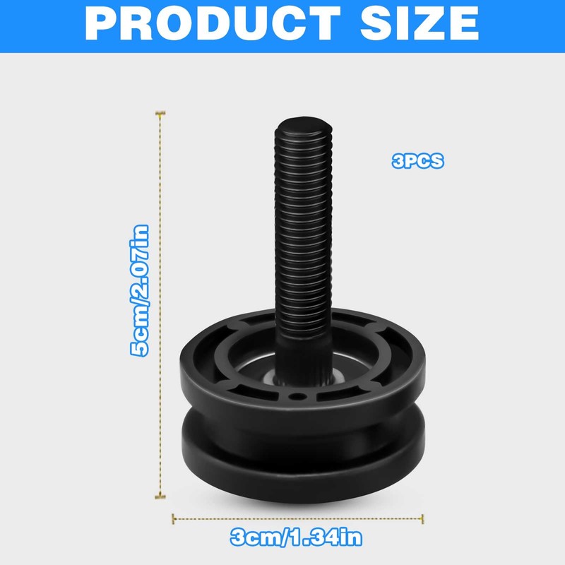 3Pcs Tile Saw Roller Assembly 305784005 305784001, Table Saw Parts