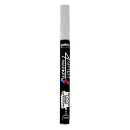 PEBEO INC PEBEO MARKER 4ARTIST WHITE, Metal, 0.1 x 0.1 x 1.32 cm
