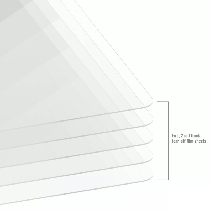 Eastwood Large Abrasive Blast Cabinet Multi-Layer Window Protection Film 20"