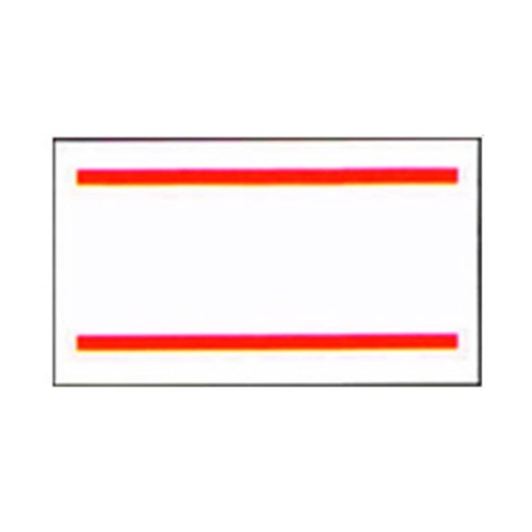 Hand Label for PB – 1 (1000) Sheet, 10 Pairs) Solid Red Two Lines PB – 3 