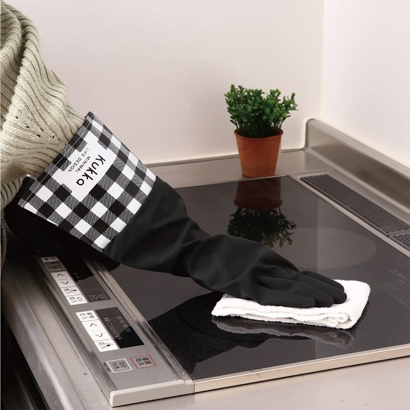 [SWINGPLUS] スウィングプラス キッチン手袋 ゴム手袋 ラテックス 家庭用 キッチン 家事用 防水 炊事