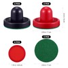 TOYMYTOY Airhockey Pushers Pucks Set, 4 Pushers + 4 Lints