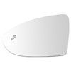 TRQ Mirror Glass Driver Side for Models with Factory Equipped