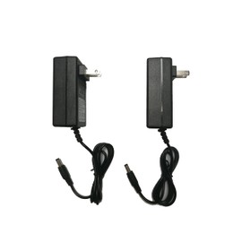 RedFringe 2 Pack 24V 2A 48W Power Supply Adapter,100-240V AC to DC 24Volt 2000Ma Converter Transformer with 5.5 x 2.5 mm DC Tip for 5050,3528 LED Strip 3D Printer CCTV Security System LCD Monitor.