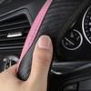 GKYZBB Pink 15 inch Steering Wheel Cover for Women Leather