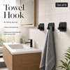 Mujigaga Ganci Adesivi, Appendi Accappatoio Bagno, per Bagno o Cucina,