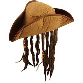PIRATE HAT WITH HAIR