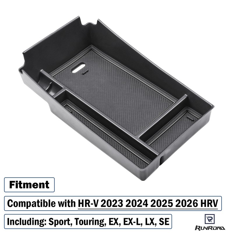 RUNROAD Center Console Organizer Tray Compatible with Honda HR-V 2023
