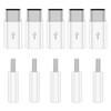 Wansurs 10 Pack Micro USB to USB C Adapter,USB Type