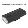 Rechargeable Flashlight 800 Lm White Light LED IP55 15W 4000mAh