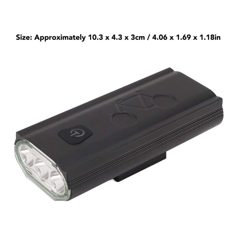 Rechargeable Flashlight 800 Lm White Light LED IP55 15W 4000mAh