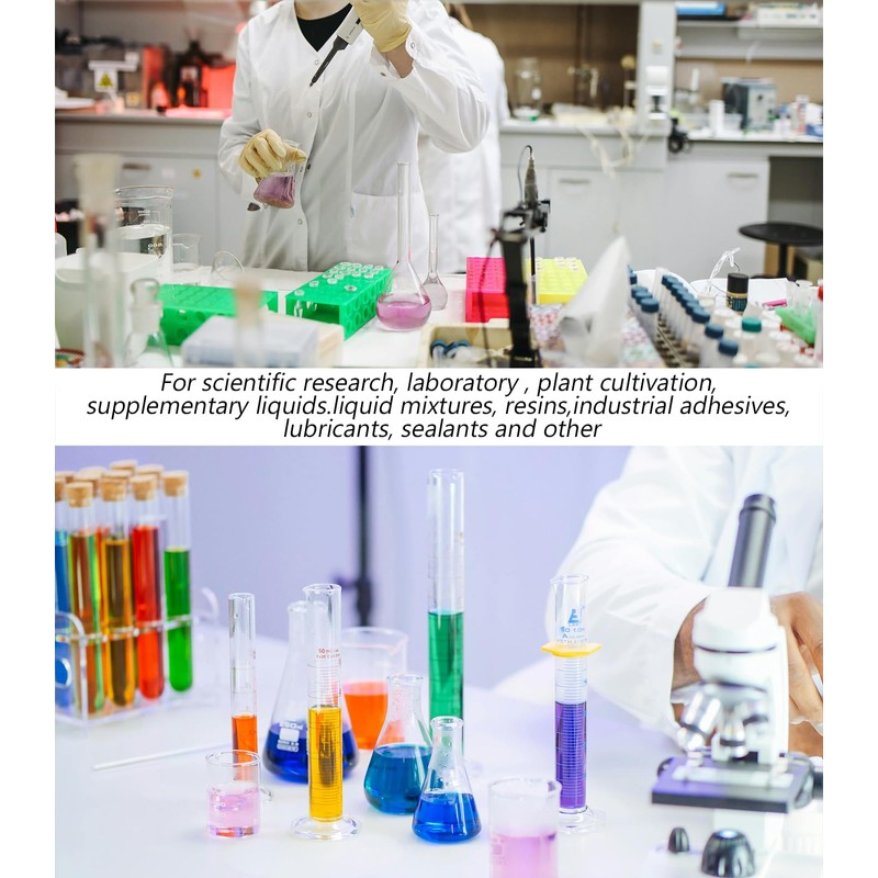 100pcs 0.5ml 31g 8mm Small Measuring Tool, Multiple Uses Laboratory