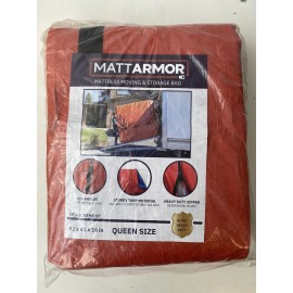 Mattress Bag Moving Storage Reusable Cover Zipper Heavy Duty Matress Protection - Queen