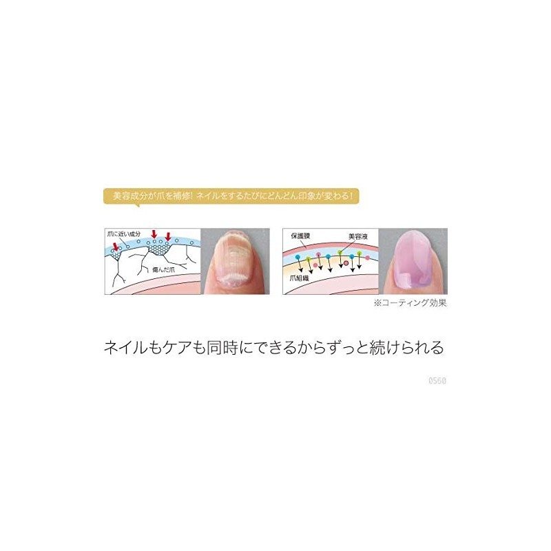 Nail Serum Beauty Nail Holiday Premium Salmon Pink Set of