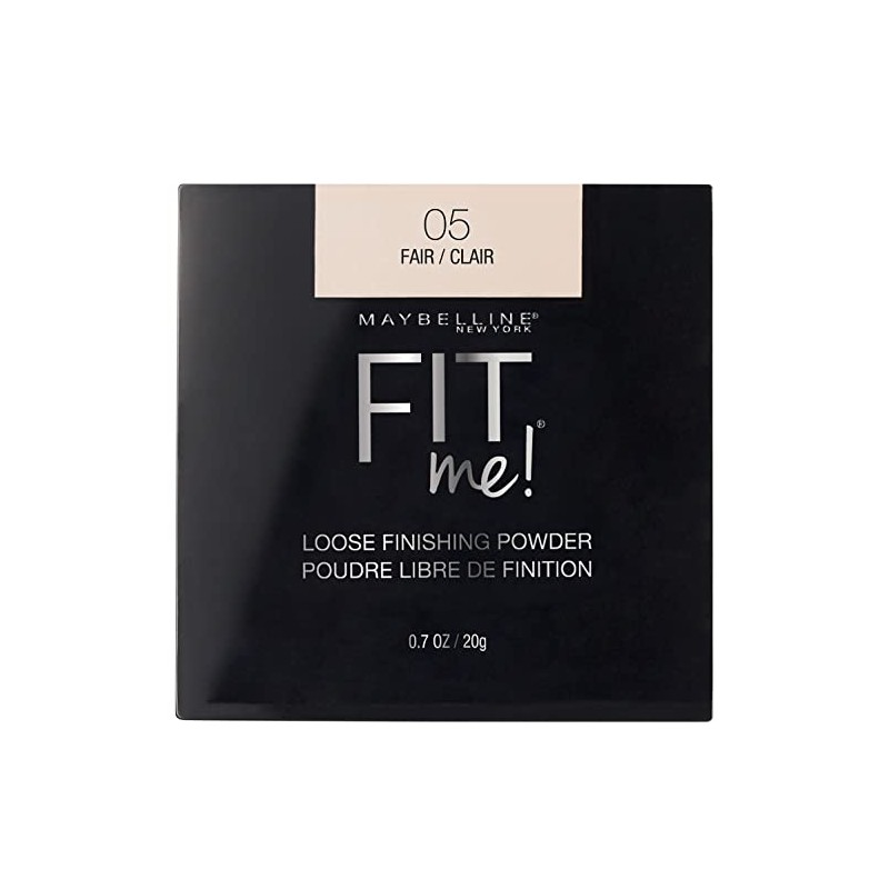 MAYBELLINE Polvo de Maquillaje Fit Me Loose Powder, Tono Fair,