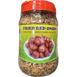Coconut Tree 1 Pack - Coconut Tree Brand Fried Garlic OR Fried Red Onion - Choose Flavor - Fried Red Onion, 14oz