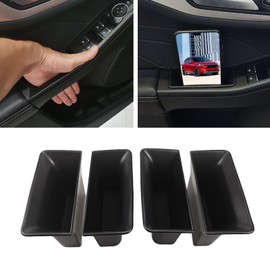 Door Side Storage Box For Ford Escape 2020 2021 2022 2023 2024 2025 2026 Accessories Door Pocket Handle Protector Insertion Tray Organizer (4PCS/set Front rear door storage box)