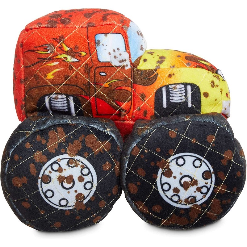 Leaps & Bounds Ruffest & Tuffest Monster Truck Tough Plush