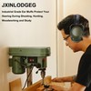 JXINLODGEG 21dB Impact Sport Sound Amplification Electronic Shooting Earmuff -