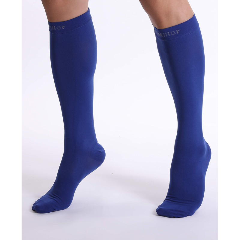 Doc Miller Calcetines de compresión para mujeres y hombres, 15-20