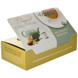 Davidson's Davidson's Organics, Assorted Decaf & Herbal Tea Blends, 100-count Individually Wrapped Tea Bags