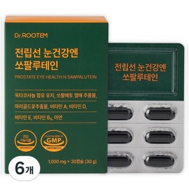 Dr. Rootem Prostate Eye Health Sawpalutein, 30 tablets, 6 units / 닥터루템 전립선 눈건강엔 쏘팔루테인, 30정, 6개
