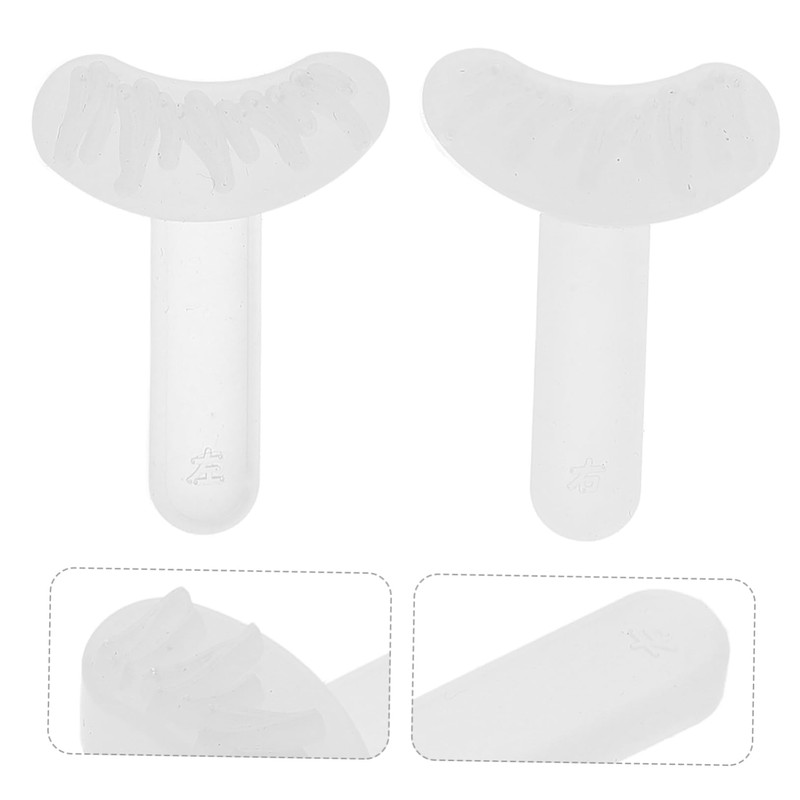 WOONEKY False Lashes Stencils Lower Eyelash Stamp Kit 5 Pairs
