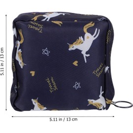 Garneck Bolsa de almacenamiento para toallas sanitarias y tampones 4 piezas organizador portátil para mujeres con diseño atractivo y uso multiusos Varios estilos
