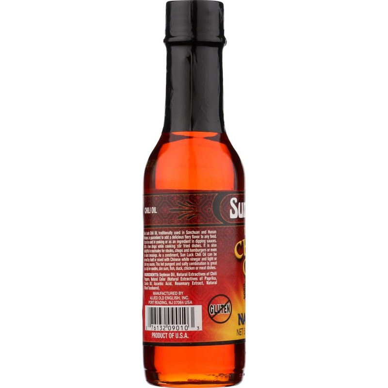 Sun Luck Chili Oil, 5 oz (3)