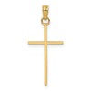 IceCarats 14K Solid Yellow Gold Stick Latin Mexican Holy Cross