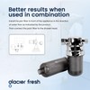 El filtro de ducha GLACIER FRESH reduce el óxido y