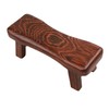 minkissy 1pc Solid Wood Pillow Meditation Bench Head Support Cushion