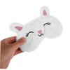 BESPORTBLE 2pcs Cute Plush Animal Sleeping Masks Fox Rabbit Eye