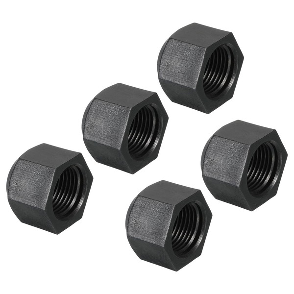 PATIKIL 5 Pieces 5/8-18UNF Inch Compression Cap Plastic Spark Plug