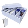 Trading Card Storage Box for Bulk Card Organizer,5 Rows With
