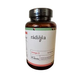 Radinka Omega 3, Cápsulas de Aceite de Pescado, Envase de 90 Cápsulas