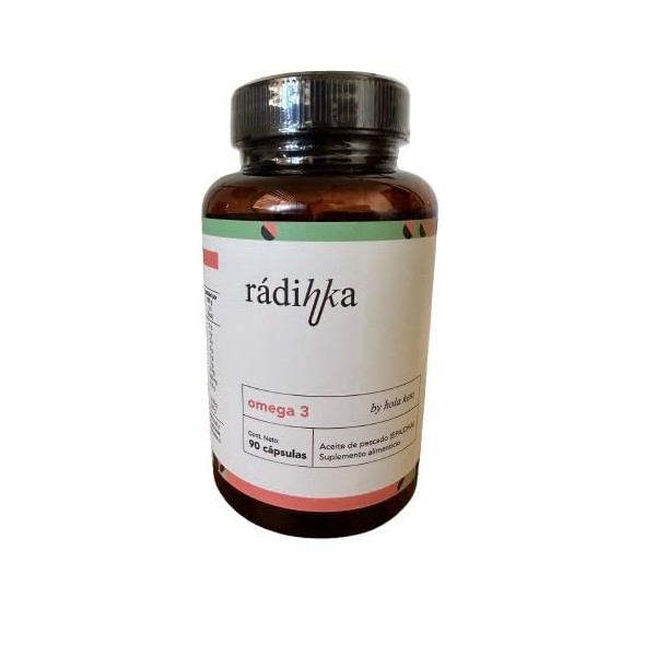 Radinka Omega 3, Cápsulas de Aceite de Pescado, Envase de