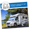 Mikinona 2pcs Camper Installation Clamp Heavy Duty Clamps Camper Cap