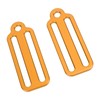 Scubas Diving Slide Fixing Buckle Stoppers Aluminium Alloy Lightweight Weight