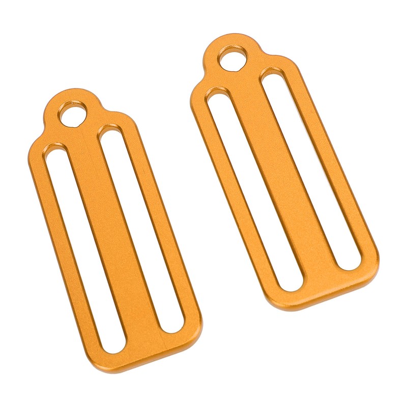 Scubas Diving Slide Fixing Buckle Stoppers Aluminium Alloy Lightweight Weight