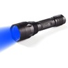 ULTRAFIRE Blue Light Flashlight Hunting Torch 256 Yard 470 nm