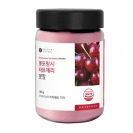 몽모랑시 타트체리 분말 1병 160g 미국산 파우더 생식 비건 Montmorency Tart Cherry Powder 1 Bottle 160g USA Sourced Raw Vegan