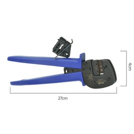 Wincal Solar Crimping Pliers Tool, Crimping Tool Solar Panel Connector Multi Tools, 2.5-6mm 14-10 Ratchet Crimper Ratcheting Panel Connector