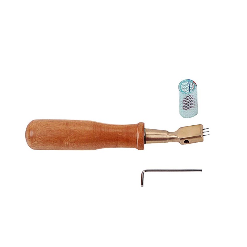 Alnicov 4.5 Inch Adjustable Jujube Wood Piano Hammer Fixed Elbow