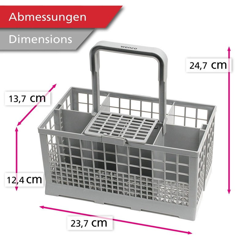 wenco Dishwasher Basket, Cutlery Basket for Dishwasher, wenco Premium Washing