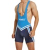 YUFEIDA Men's Sports Shirts Active Undershirts One Piece Boxer Singlet